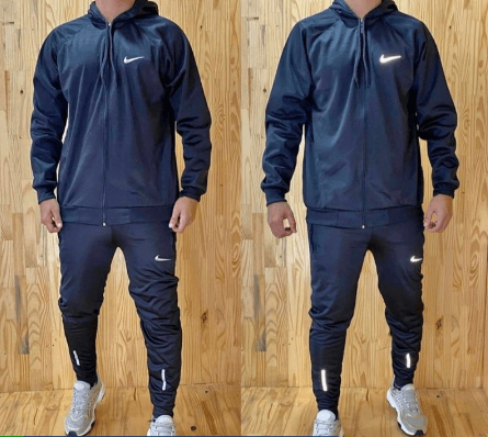 🔥 ÚLTIMAS UNIDADES - Kit Calça Jogger Esportiva + Jaqueta de Frio com Símbolo Refletivo